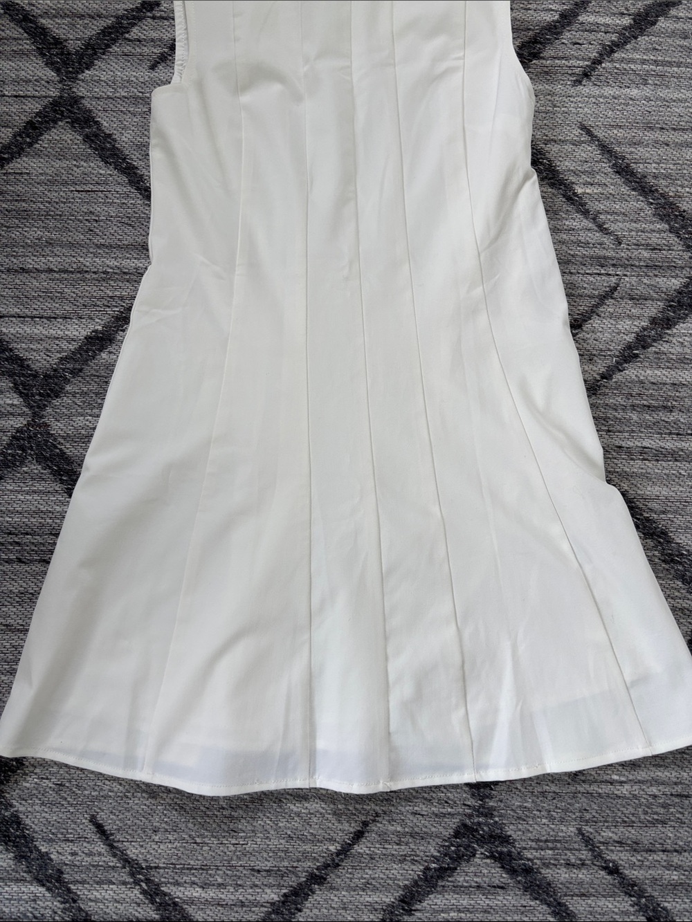 Peppermayo White Emelie Sleeveless Fit-and-Flare Mini Dress SZ4 NWT - Picture 3 of 6